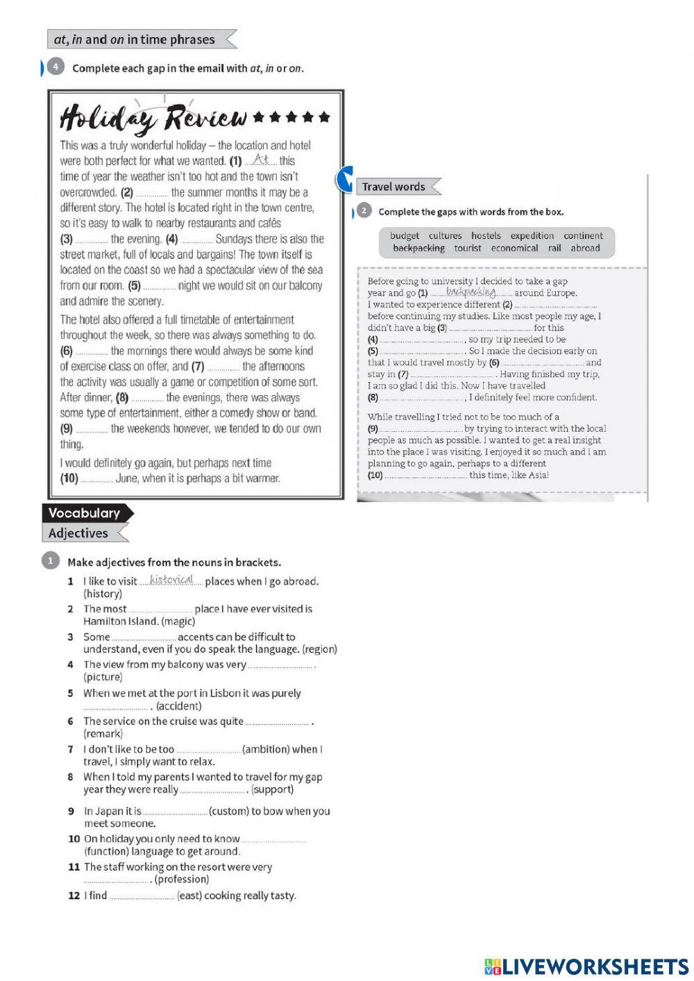 Unit3 Complete fifst for Schools