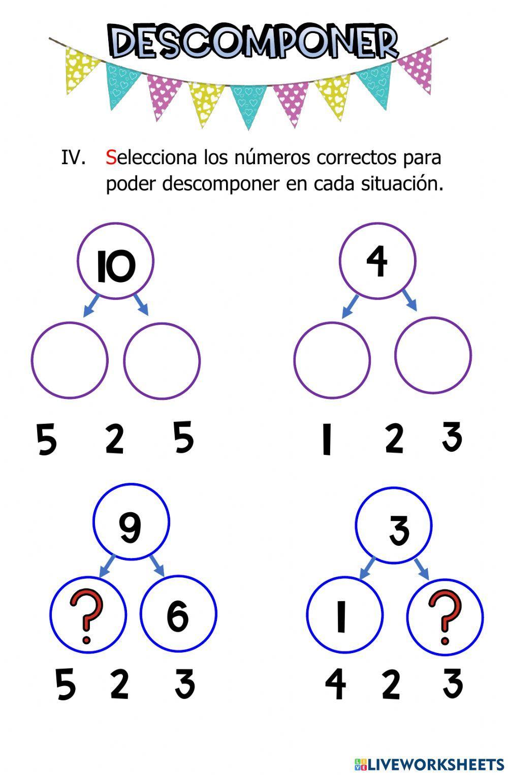 Composición y descomposición