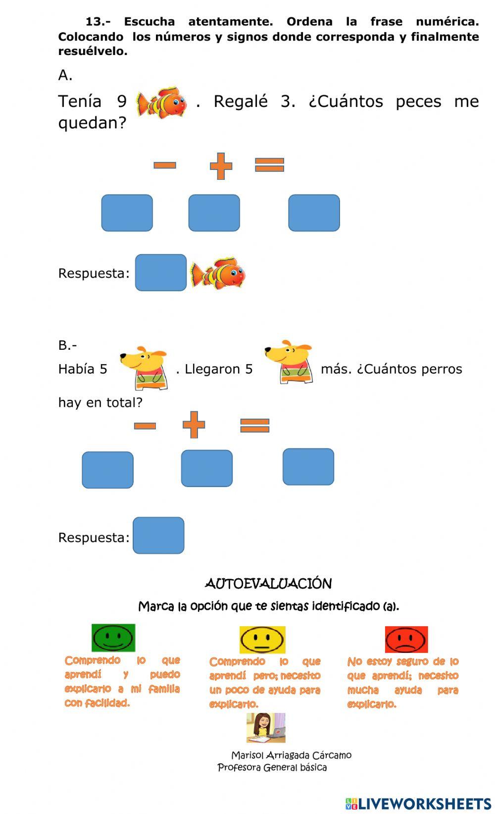 Evaluación matemática