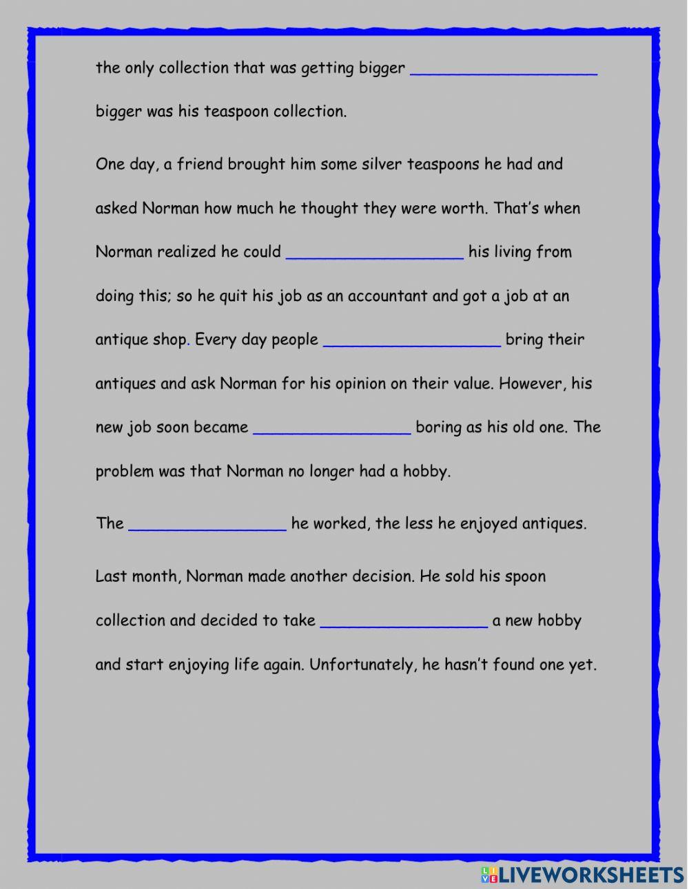 Reading and use of english