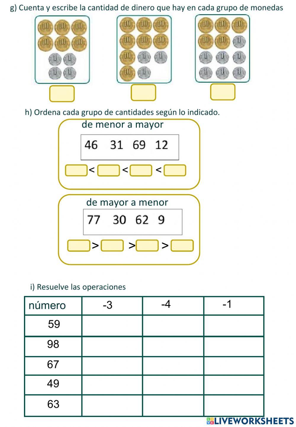 Evaluación Matemática