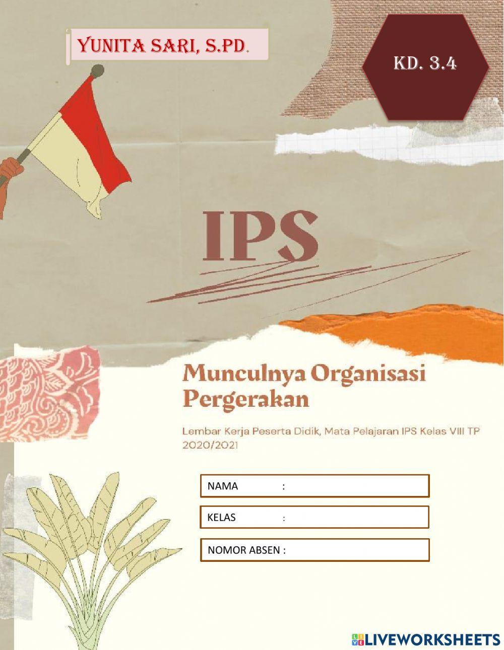 Lkpd digital organisasi pergerakan By: Yunita Sari,S.Pd