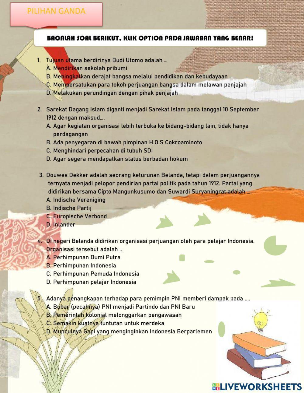 Lkpd digital organisasi pergerakan By: Yunita Sari,S.Pd