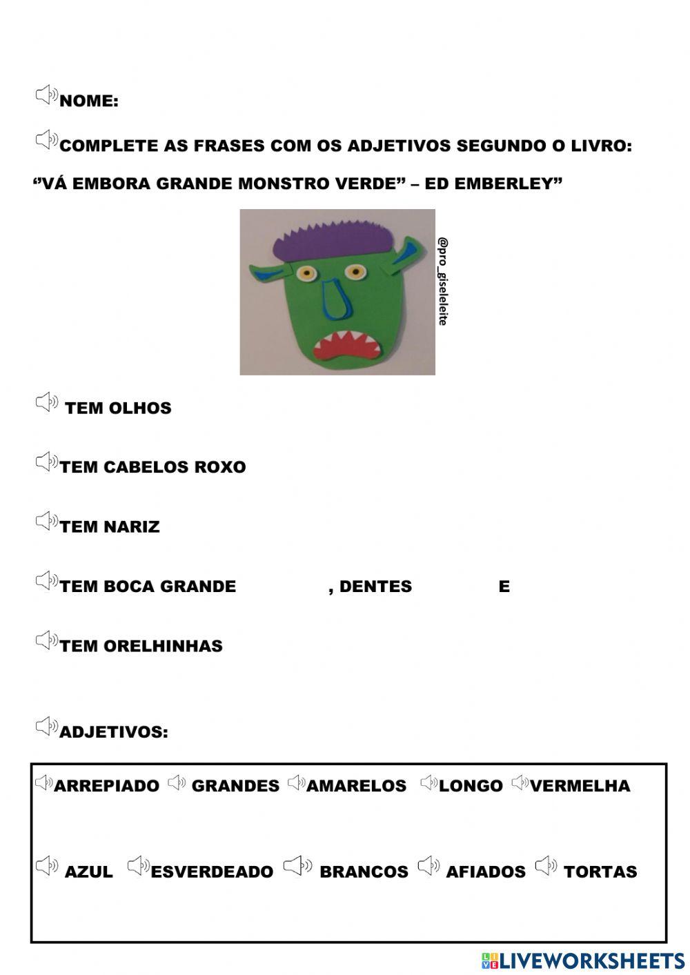 Vá embora, grande monstro verde