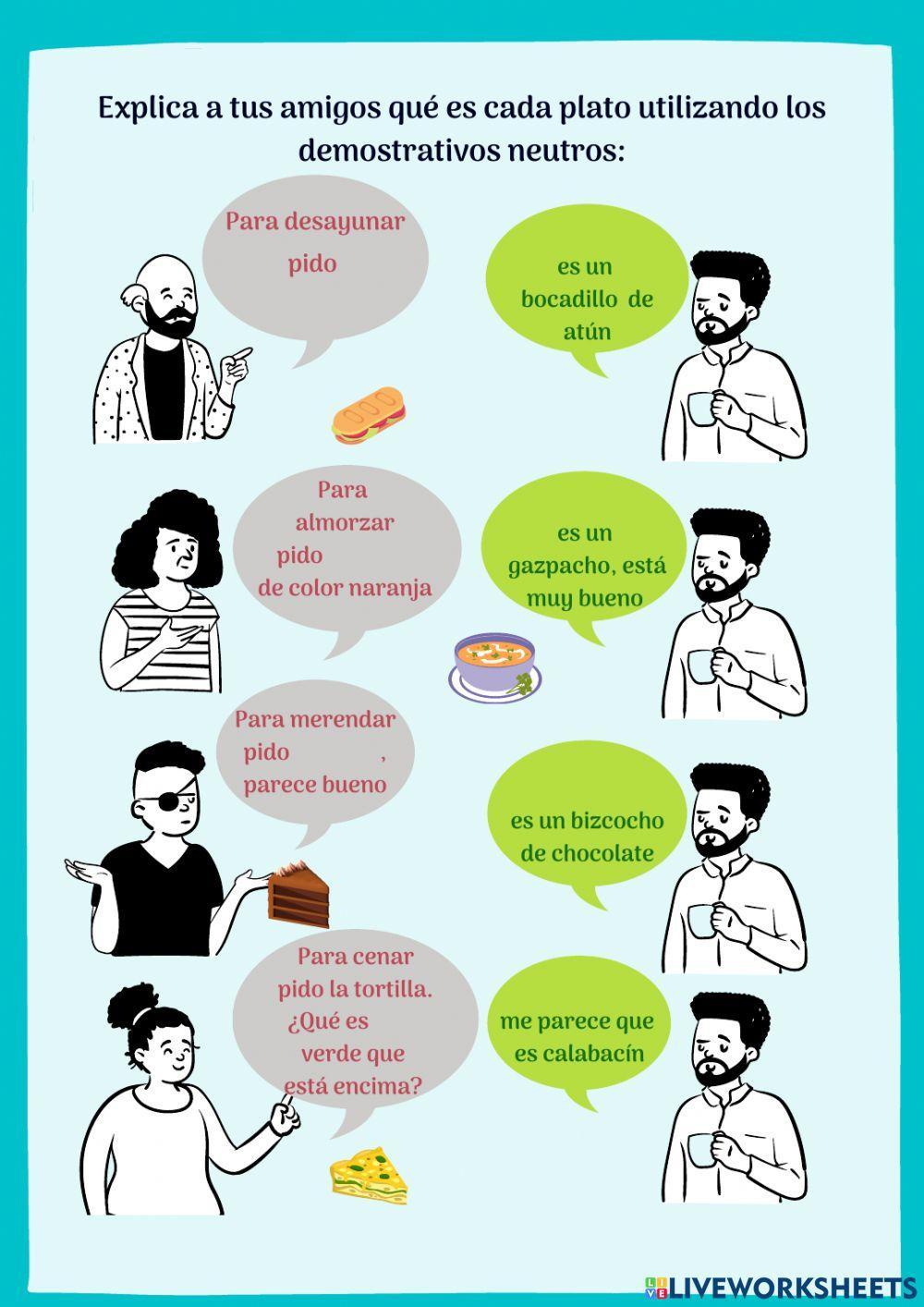 Demostrativos neutros