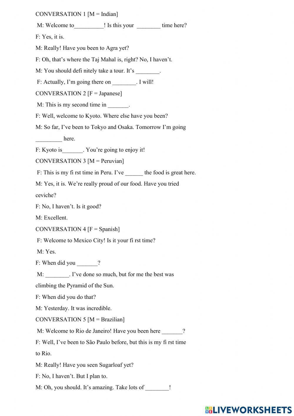 Top notch 2 unit1 lesson 2