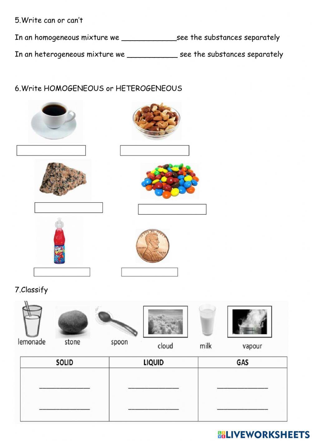 Unit 5, matter and materials,2º primaria, parte 2