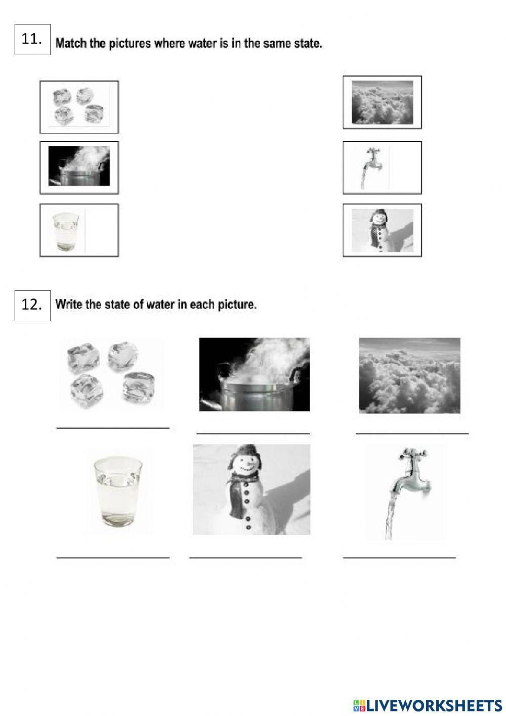 Unit 5, matter and materials,2º primaria, parte 2
