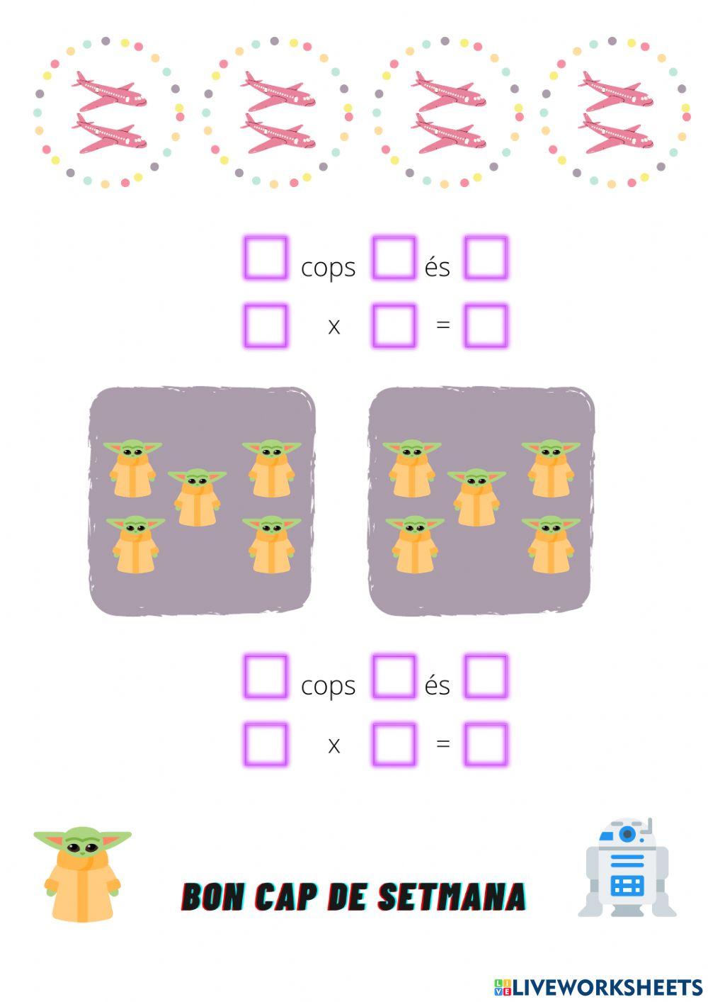 Introduïm la multiplicació