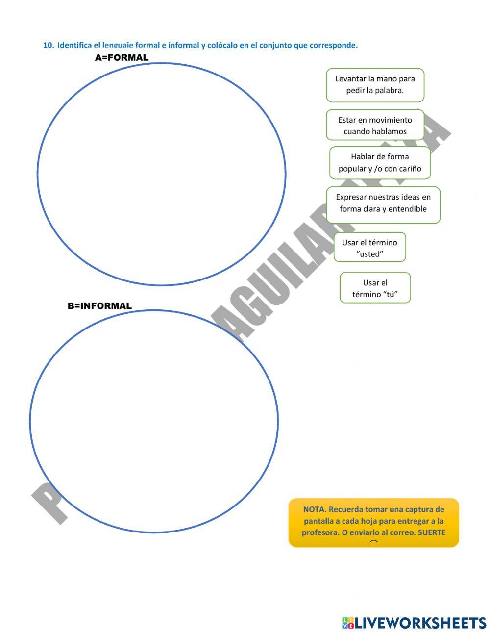 Evaluación final de lenguaje