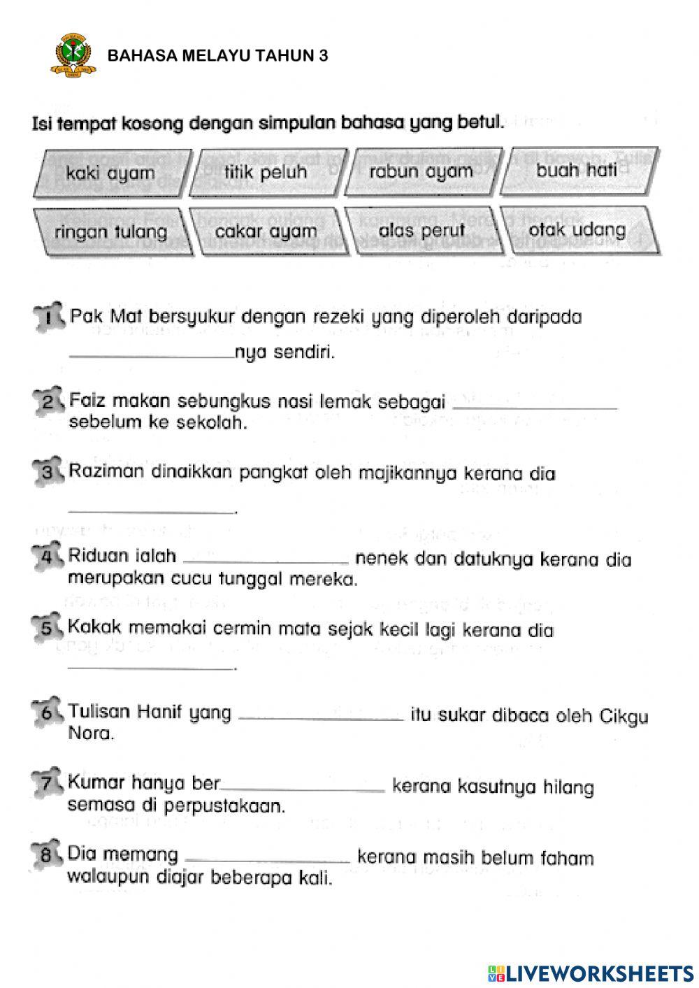Simpulan Bahasa
