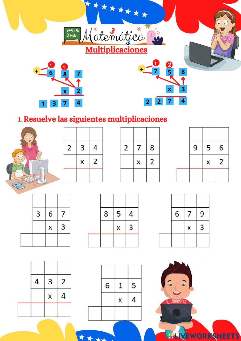 Multiplicaciones