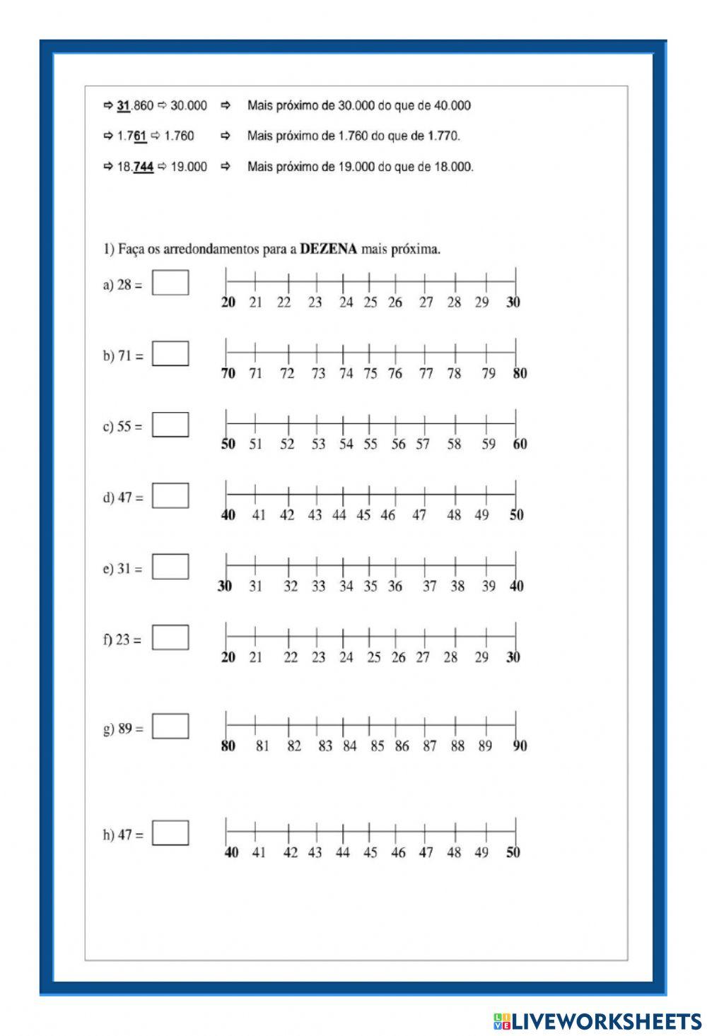 Atividade de Matematica