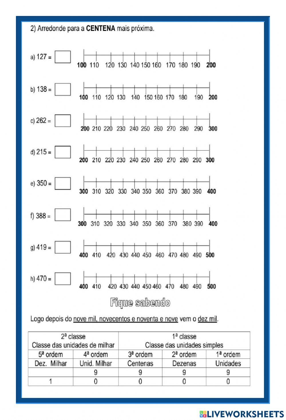 Atividade de Matematica