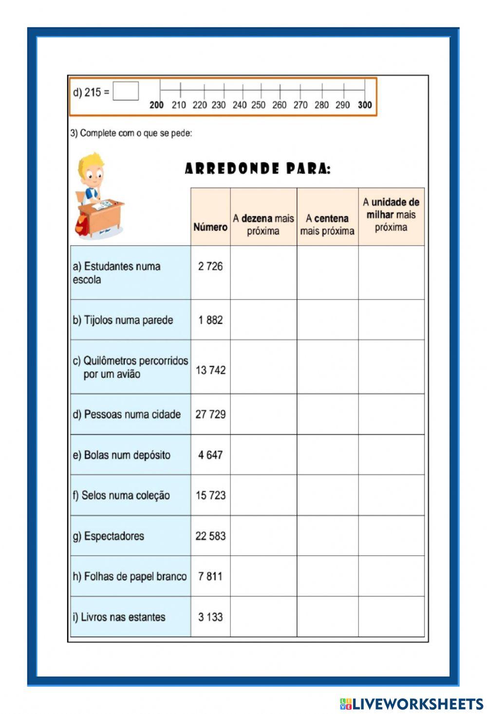 Atividade de Matematica