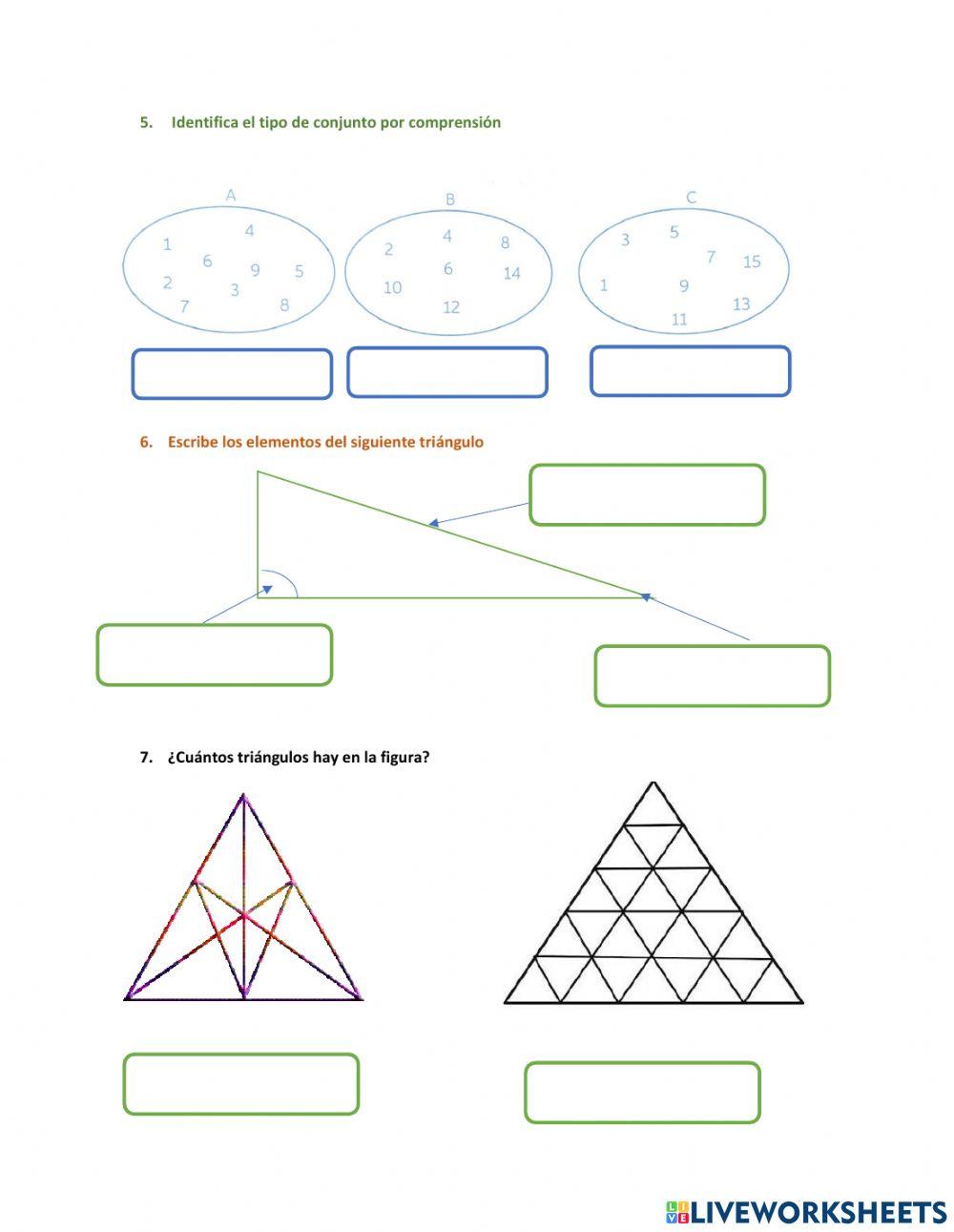 Evaluación trimestral matemática