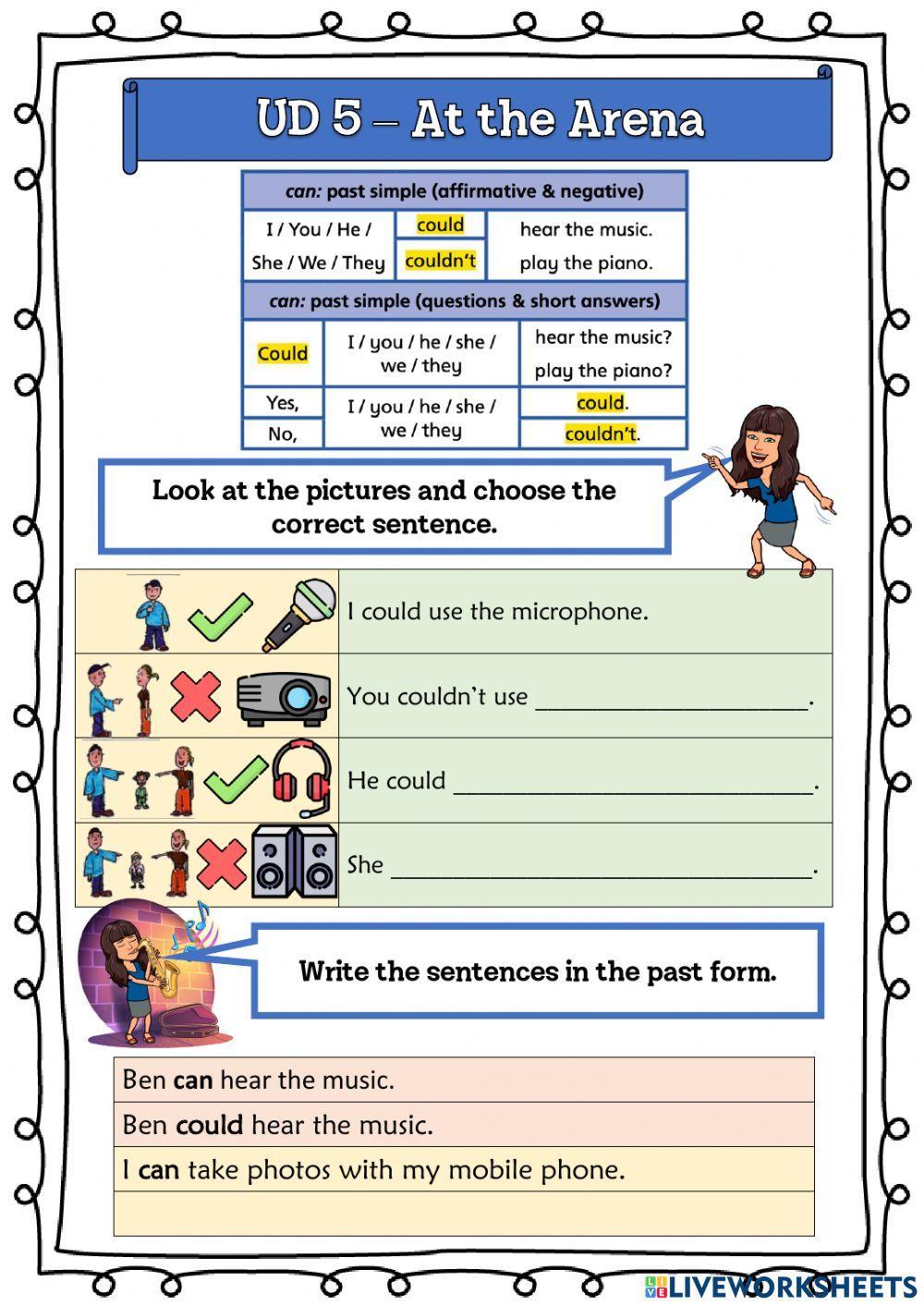 5º UD 5 - At the Arena Ficha 5