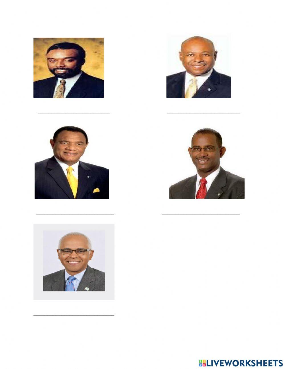 Bahamian Ministers of Tourism