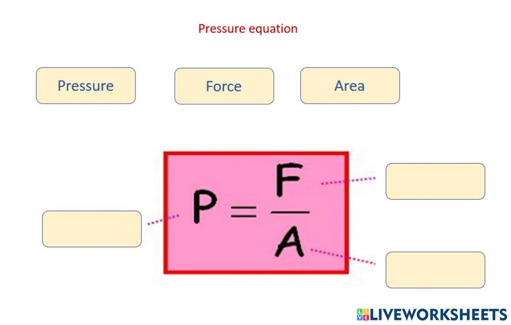 Pressure equation