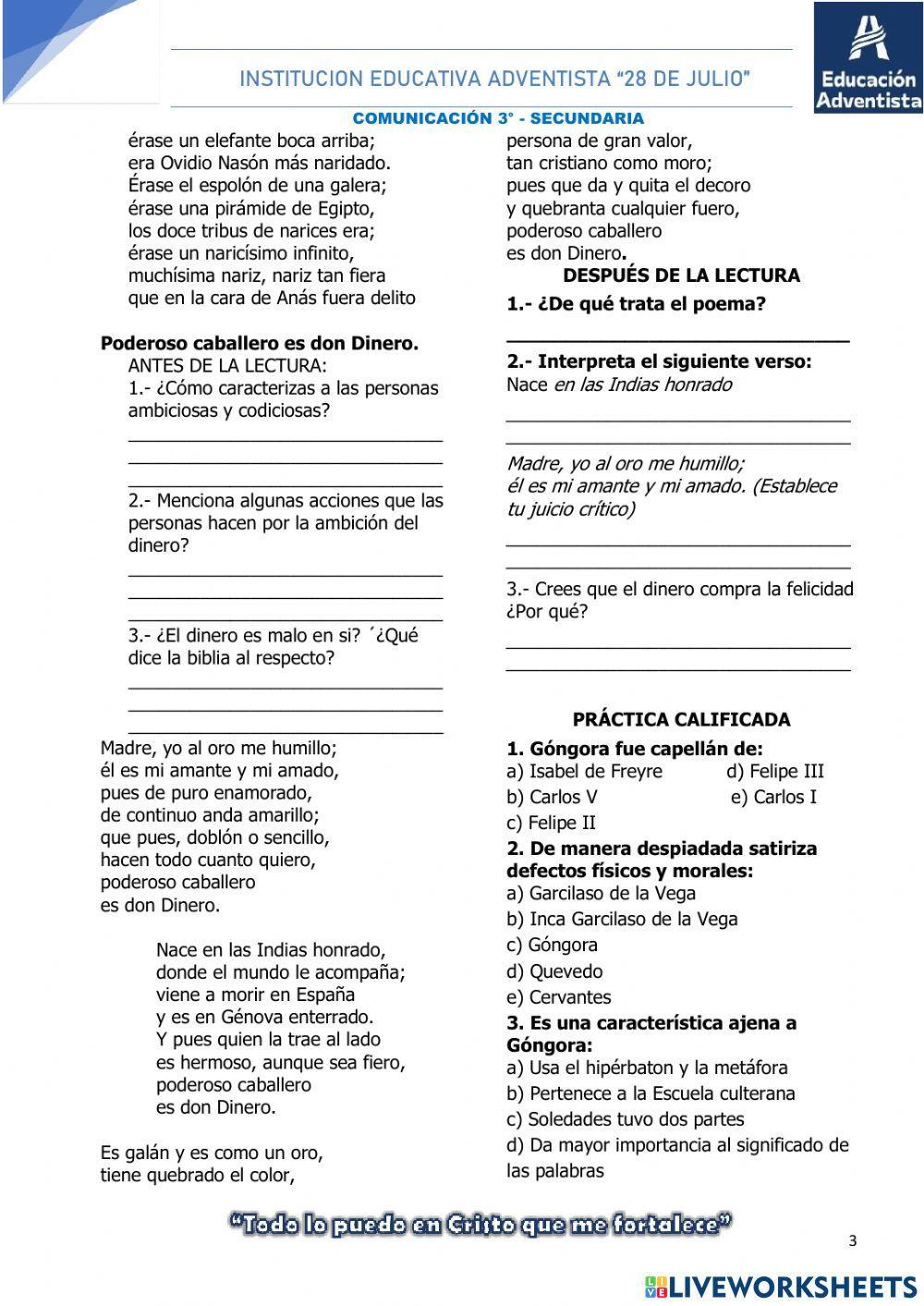 Literatura del barroco