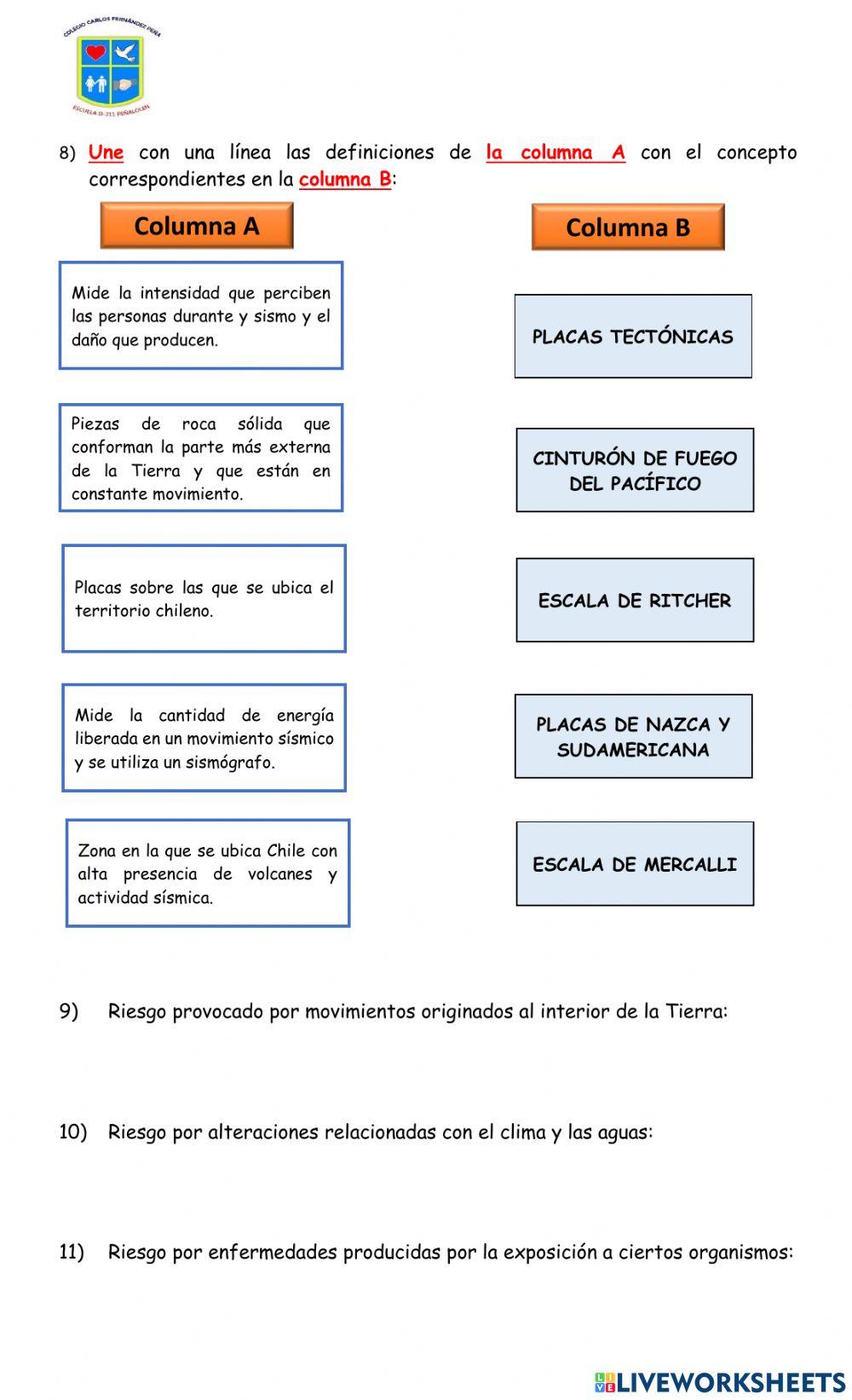 Evaluación riesgos y desastres naturales