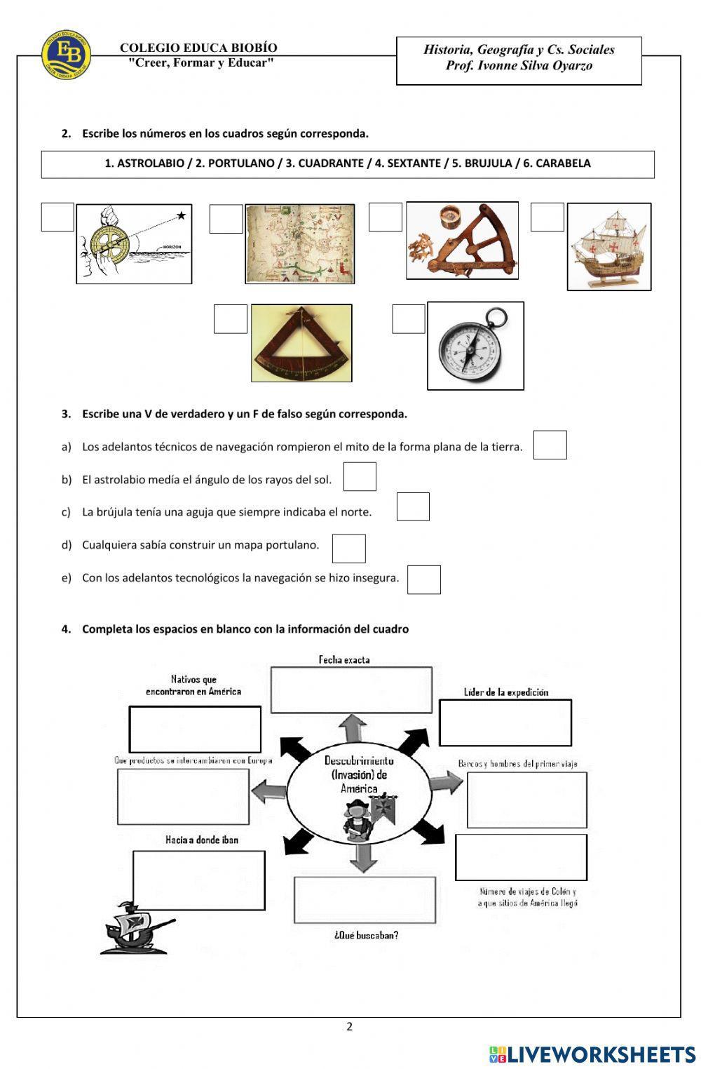 Viajes de descubrimiento y Expansión Europea