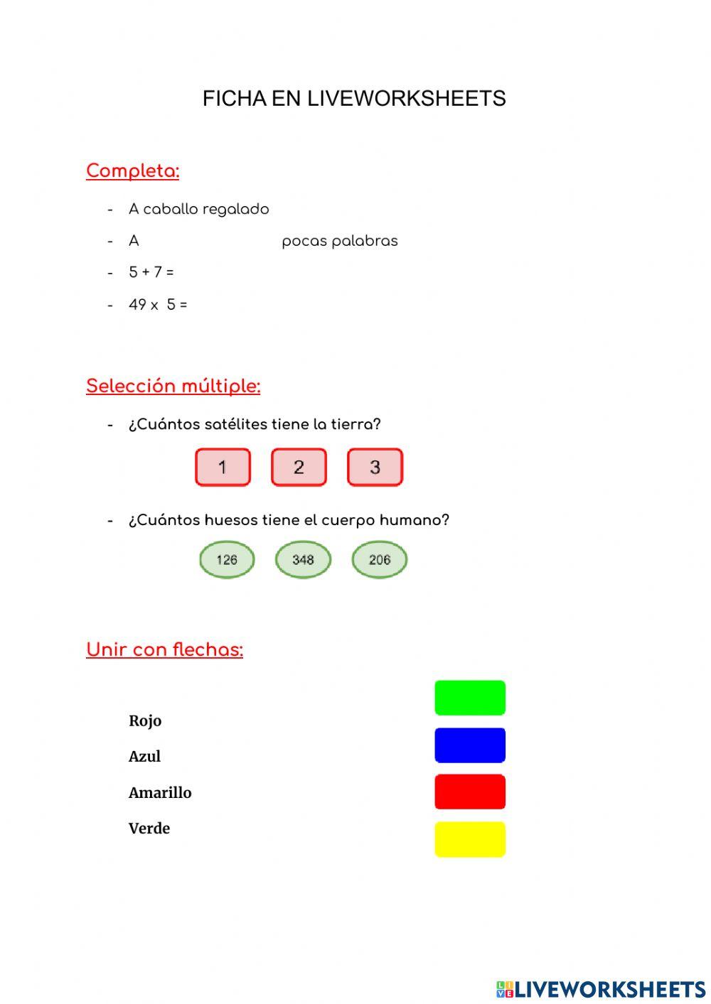 1era ficha de trabajo