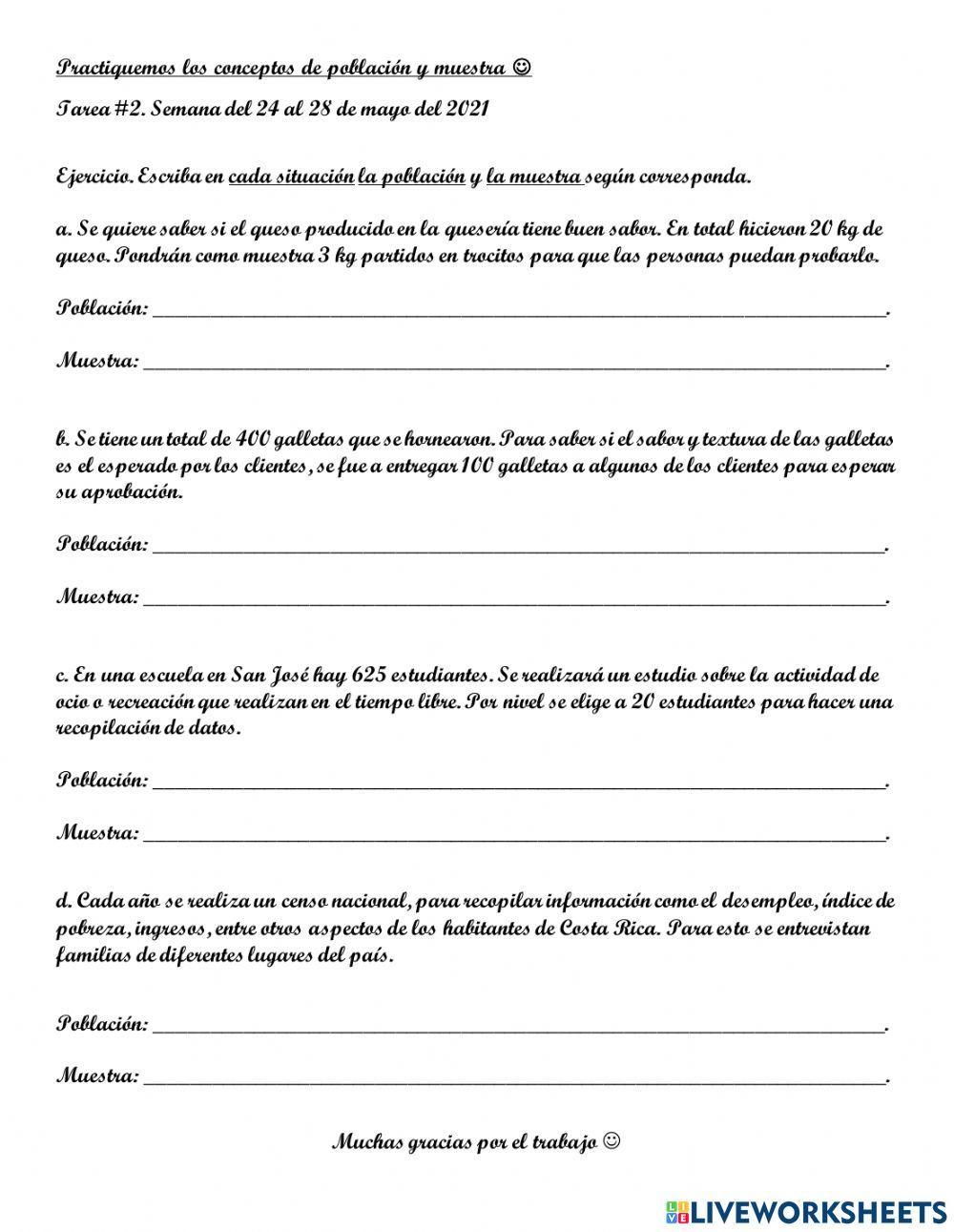 Población y muestra