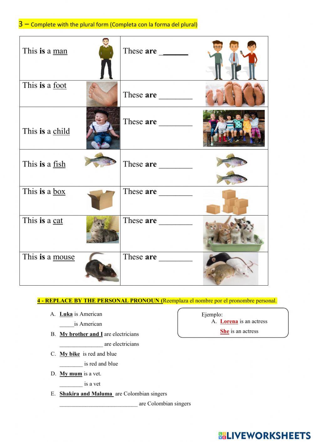 Ingles to be - have got