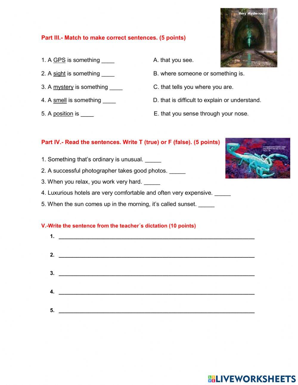 Trimester 3 spelling 6th