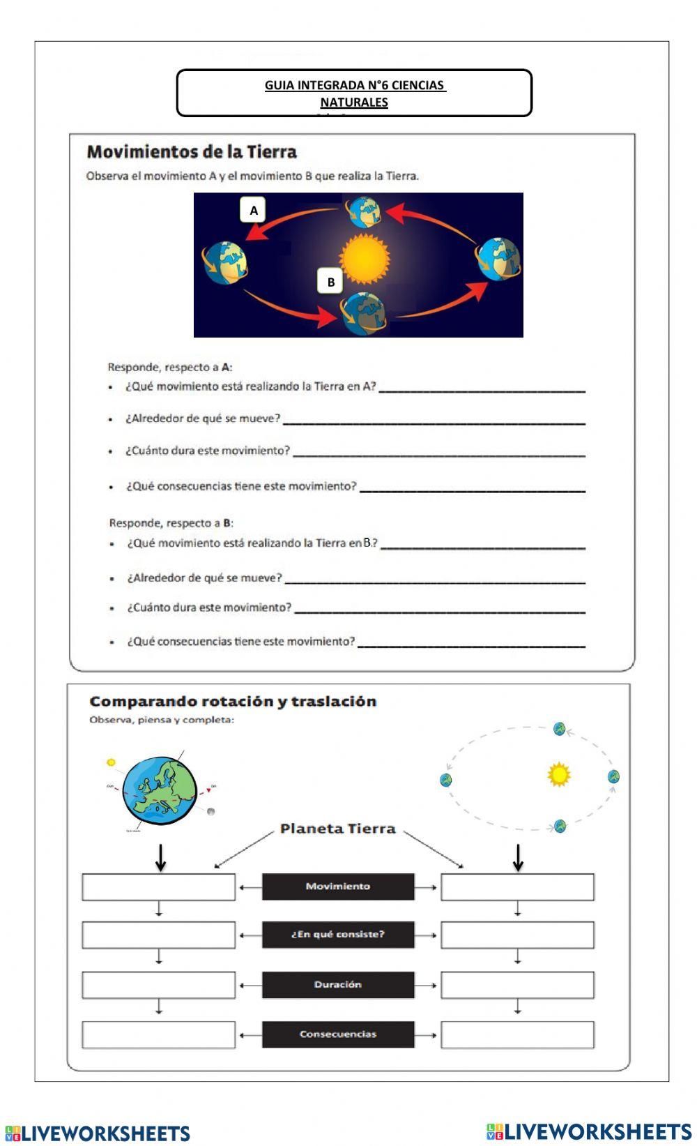 Movimientos de la tierra