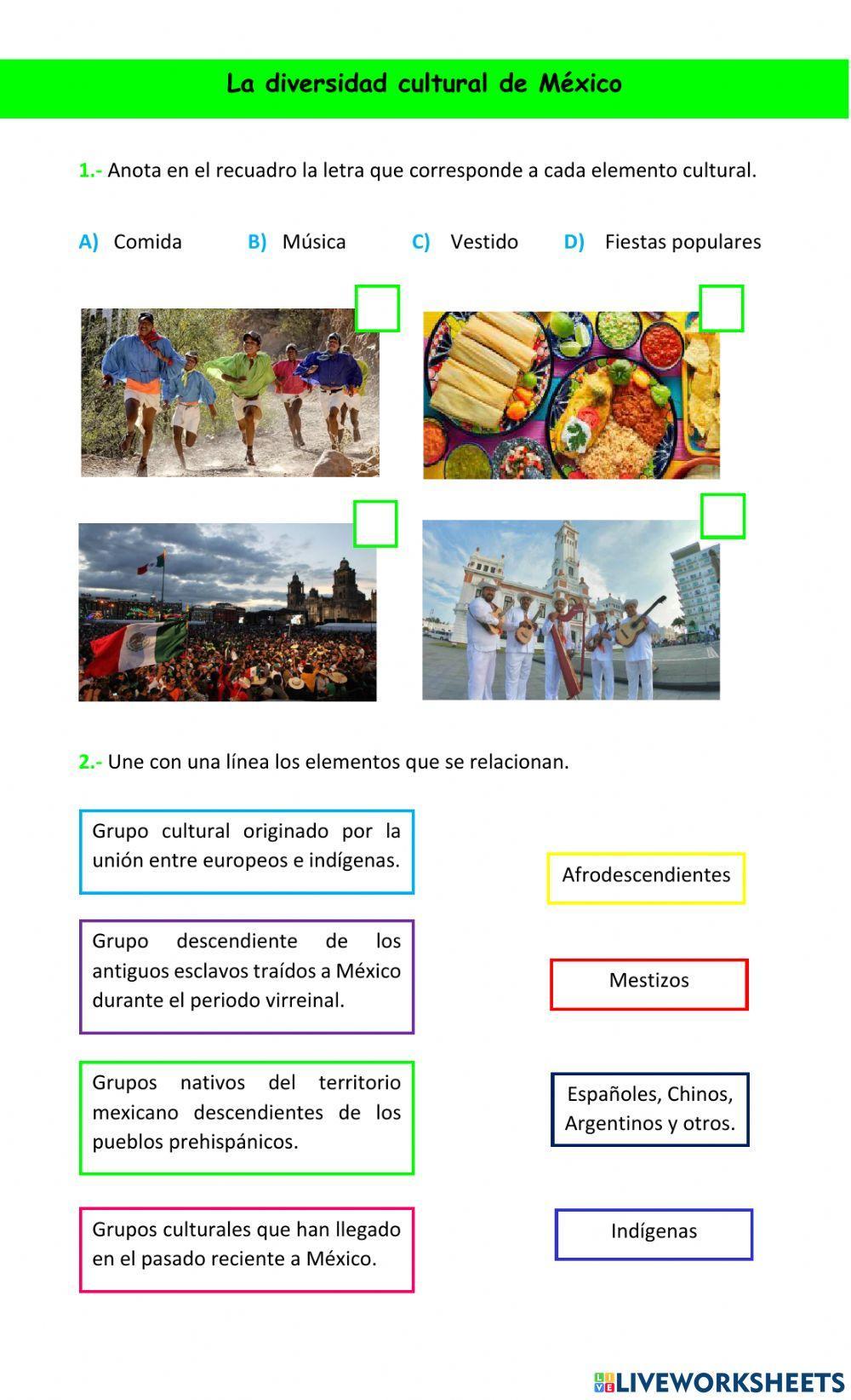 La diversidad cultural de México