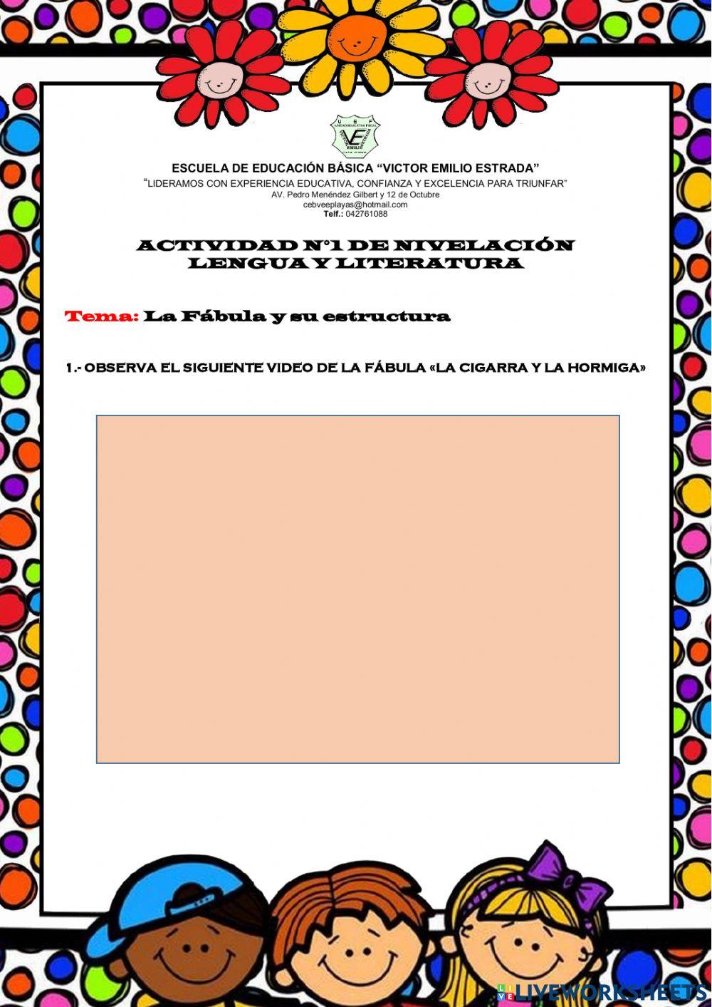 Actividad de refuerzo