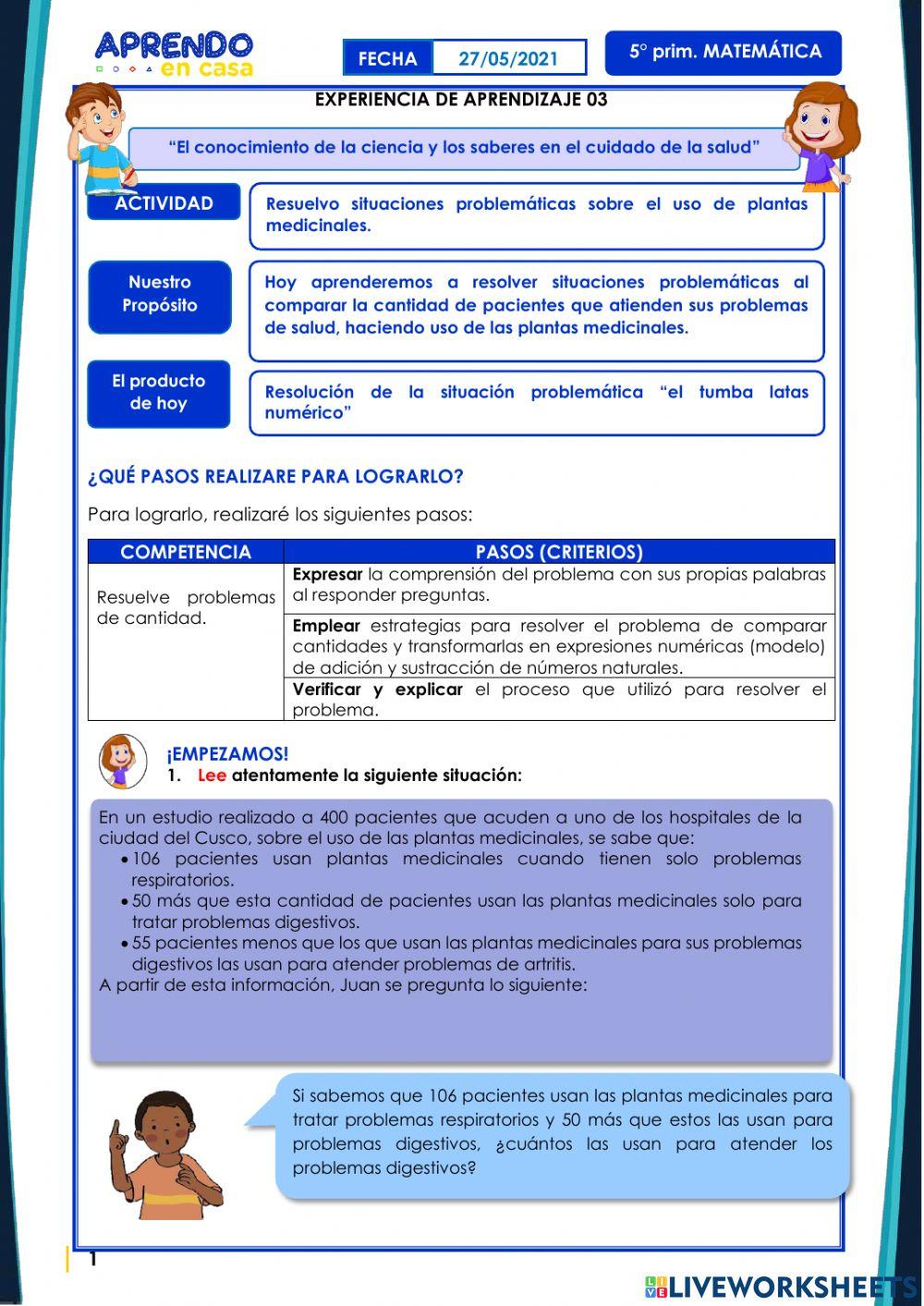 Nuestras prácticas familiares para el cuidado de la salud