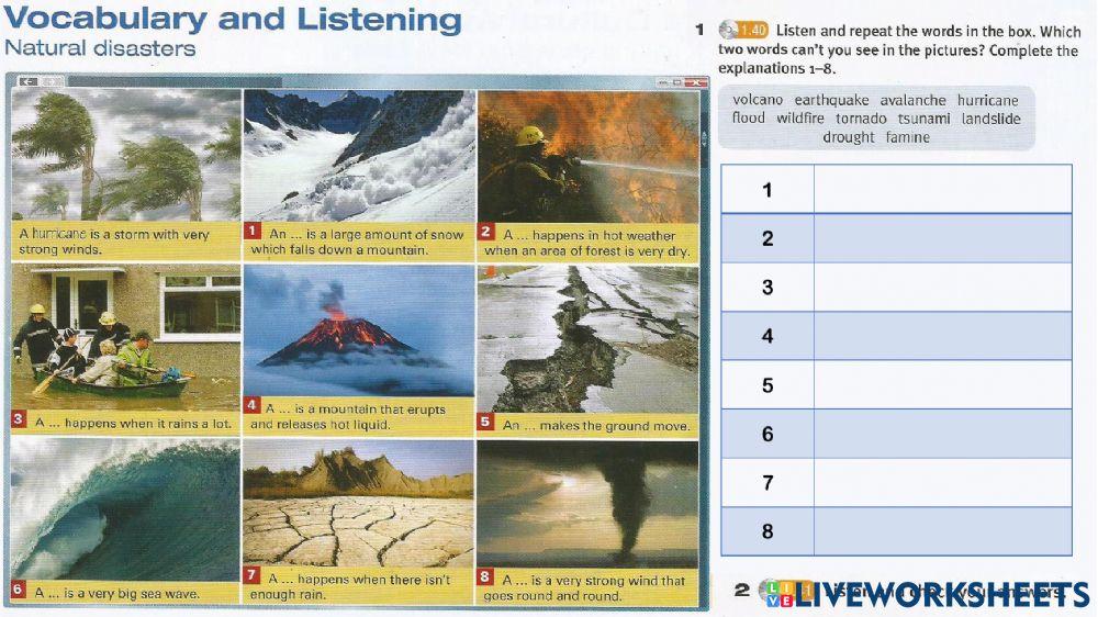 UNIT 3 - Listening (Pulse 2 - page 34)