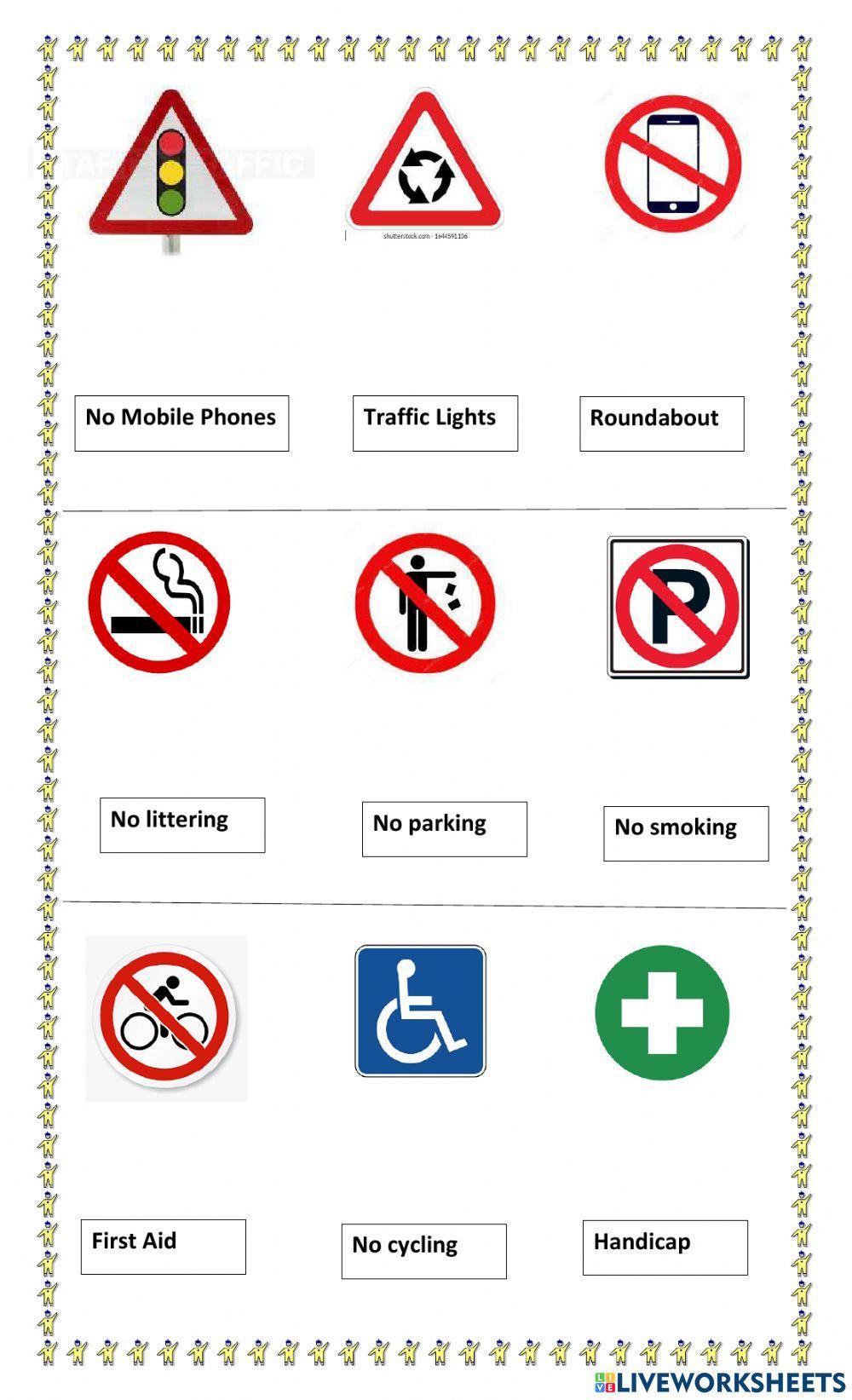 Comprehension - Sign & symbols Information Comprehension - Sign & symbols Information