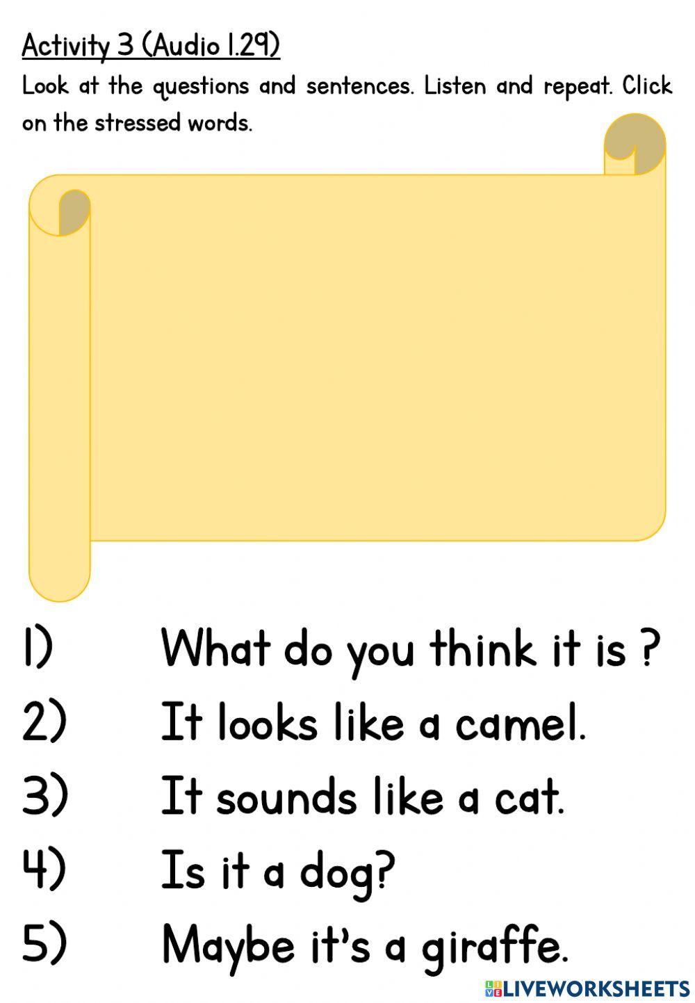 CEFR Year 5 -- Unit 3 -- English Plus 1 -- page 32 & 33
