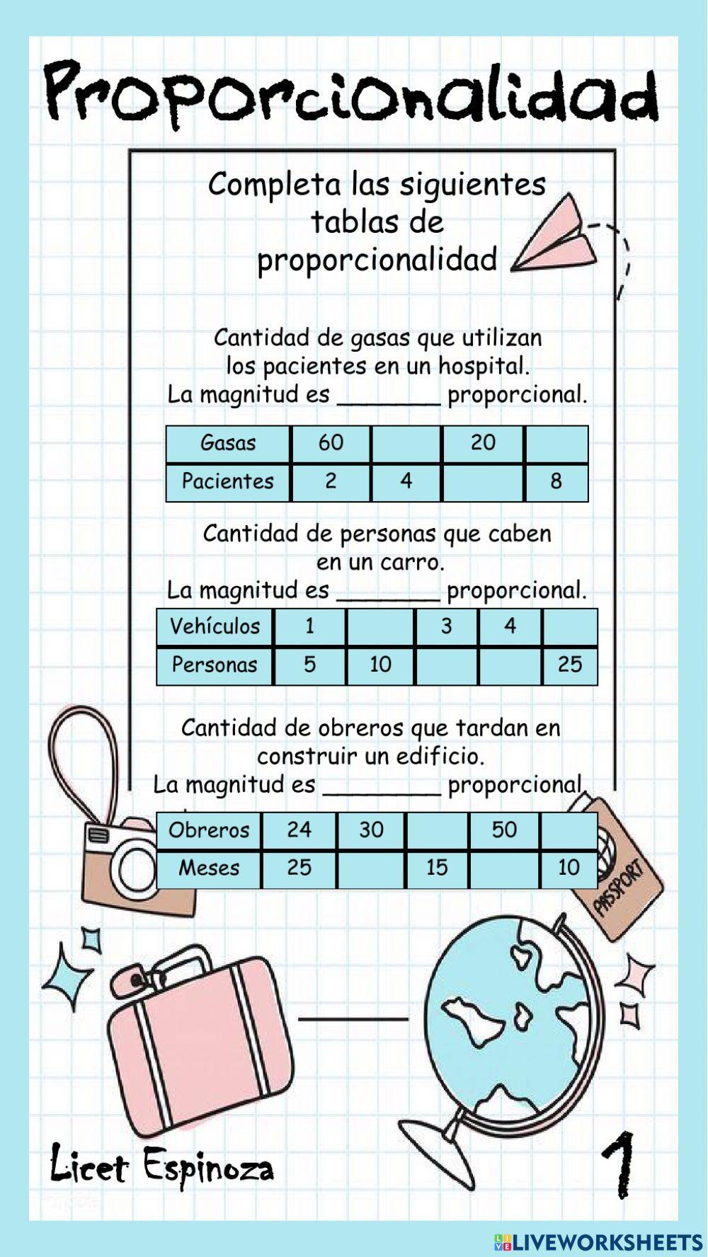 Proporcionalidad