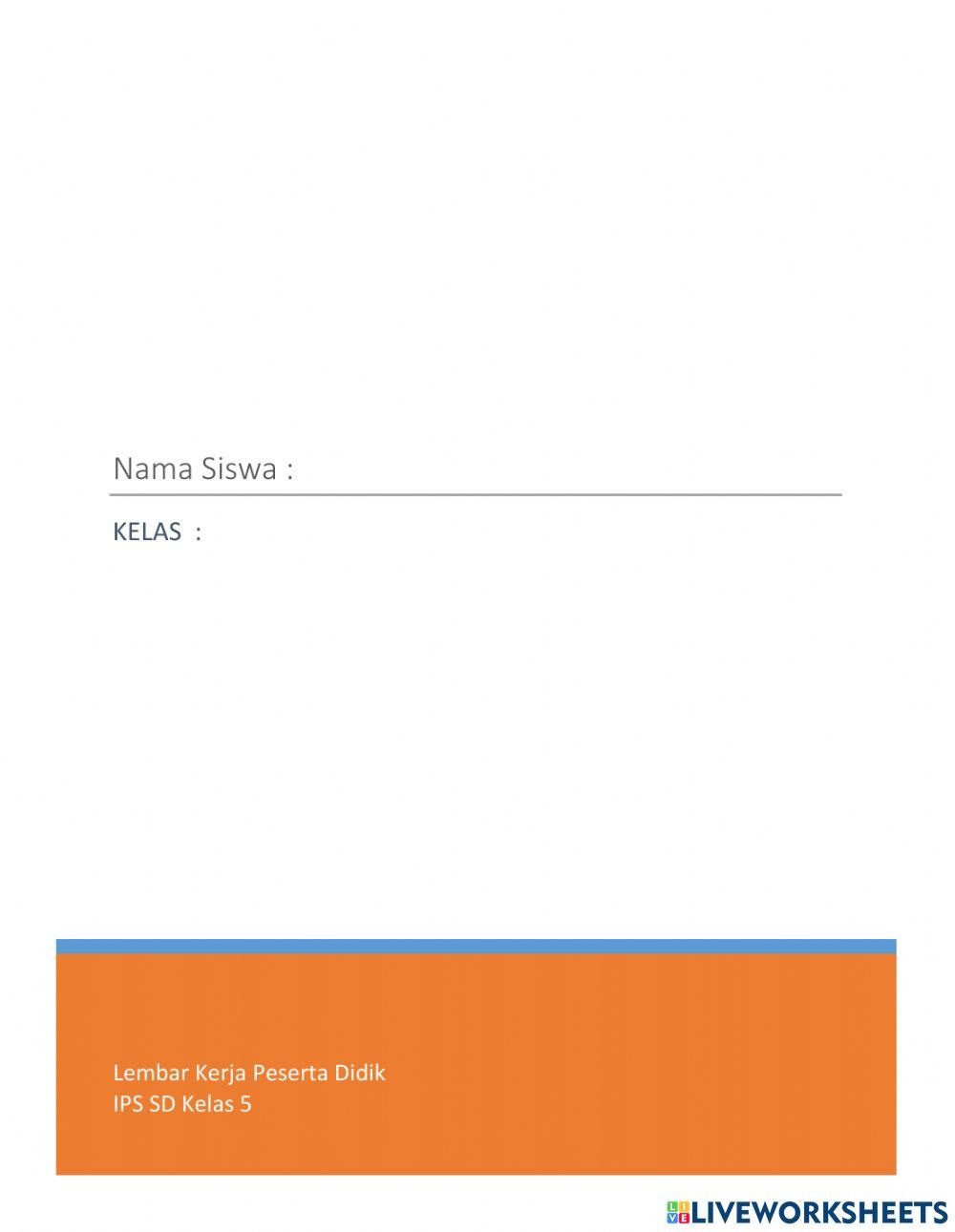 LKPD IPS Kelas IV SD