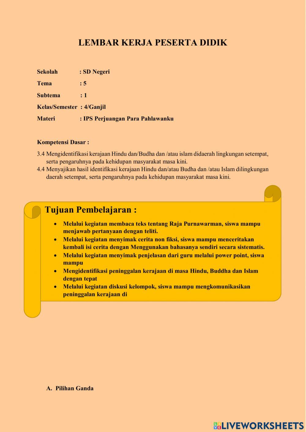 Peninggalan Kerajaan Hindu,Budha dan islam