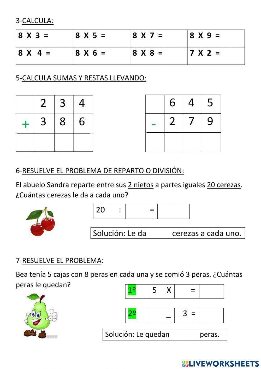 11 - matemáticas - división