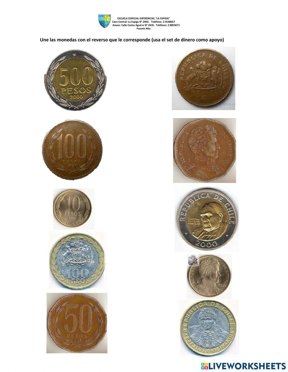 Reconocimiento de monedas y billetes