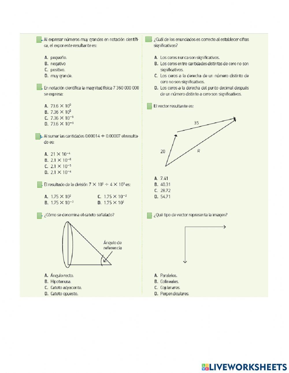 Examen  física fundamental