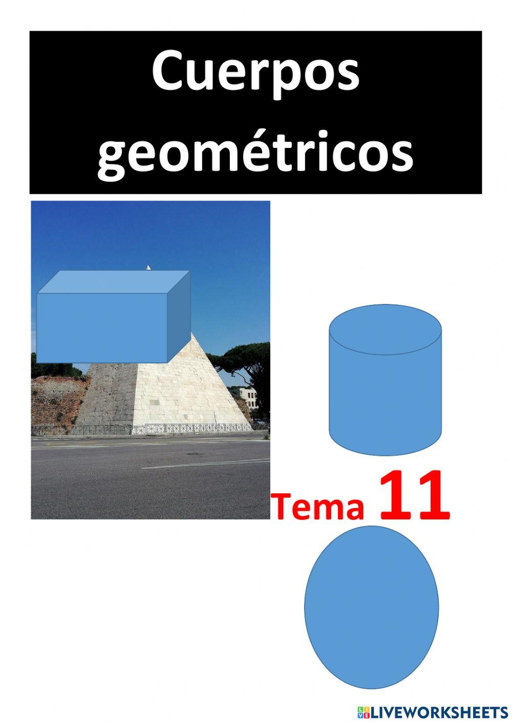 Cuerpos geométricos Cuerpos geométricos