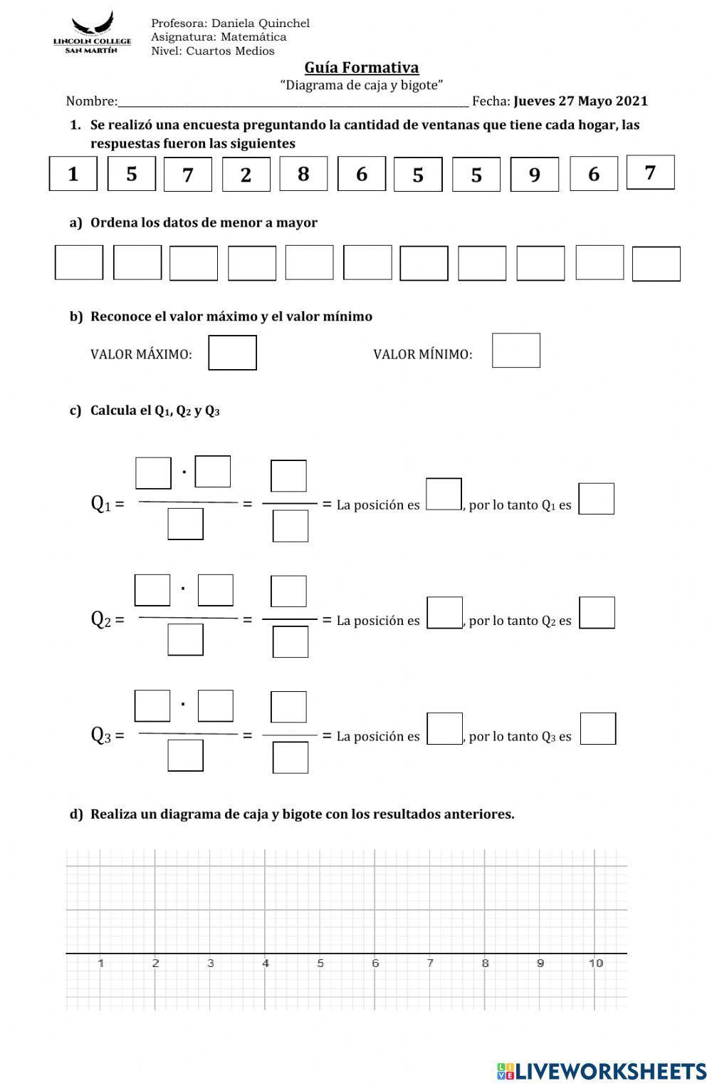 Medidas de Posición