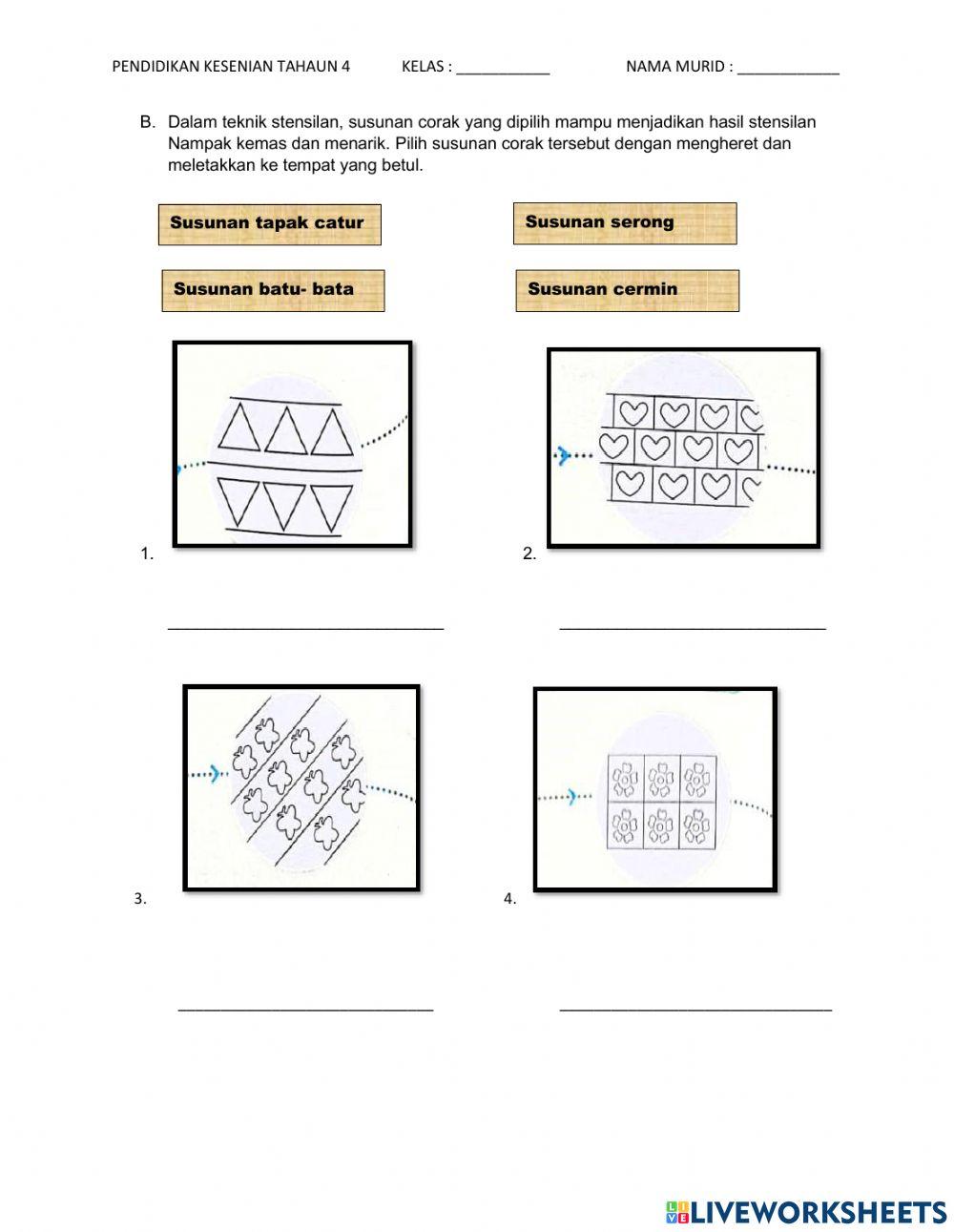 Pendidikan kesenian Tahun 4
