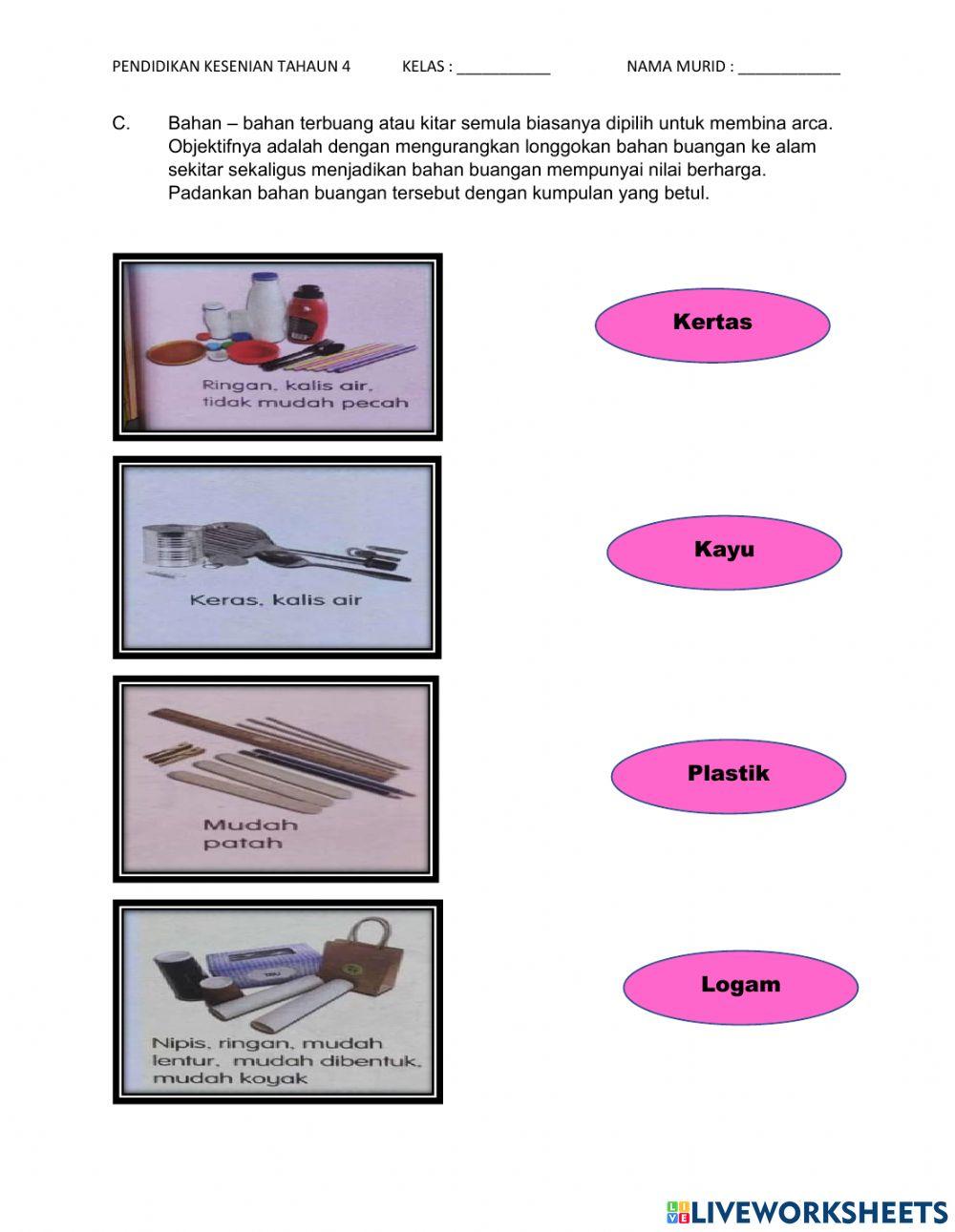 Pendidikan kesenian Tahun 4
