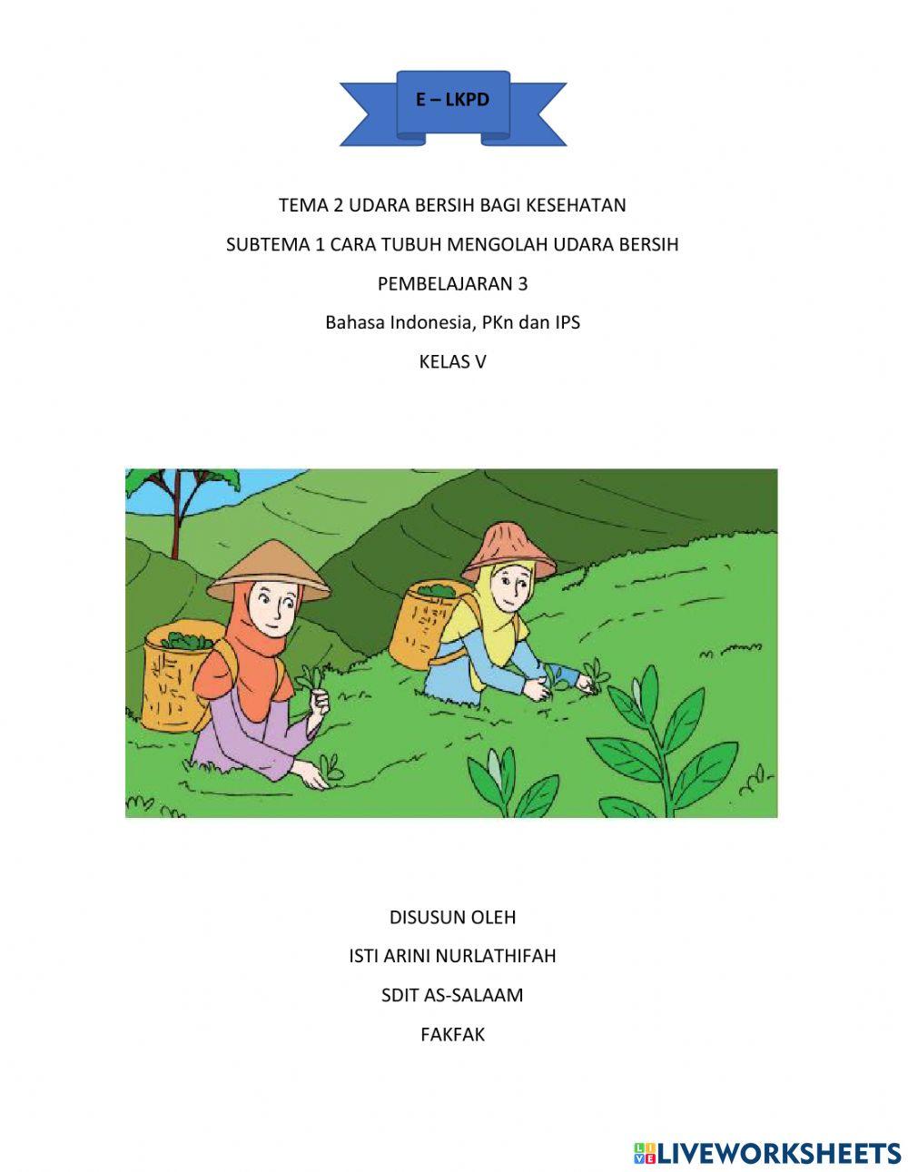 Tema 2 Subtema 1 Pembelajaran 3