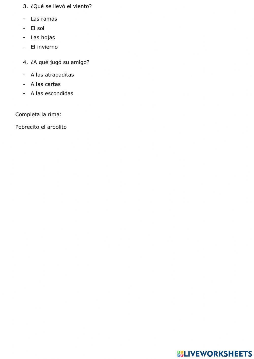 Comprensión lectora