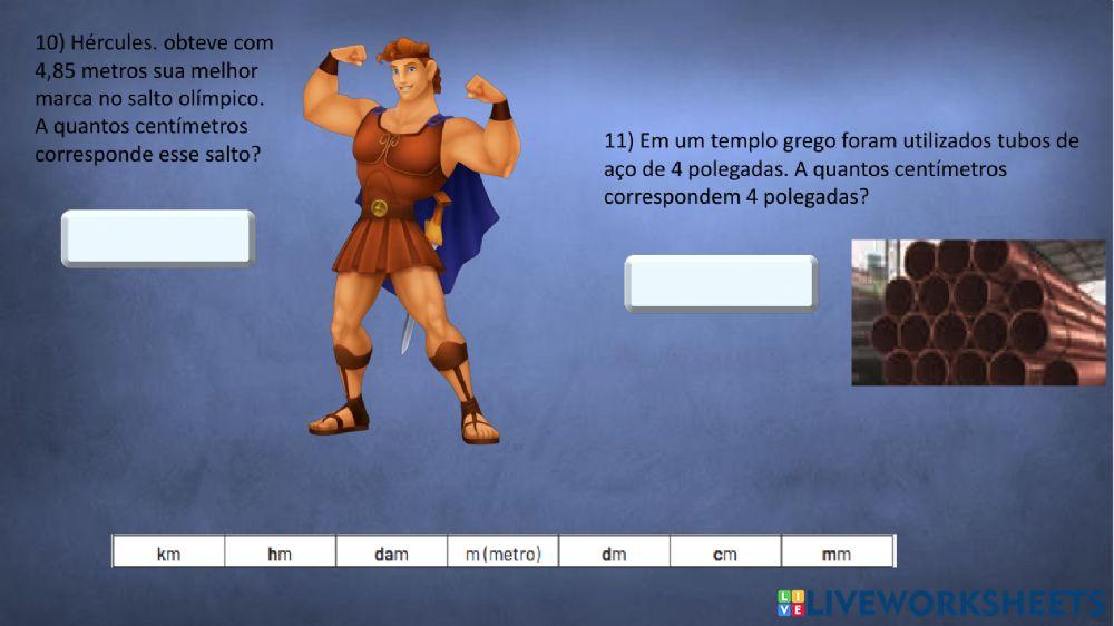 Medidas de comprimento